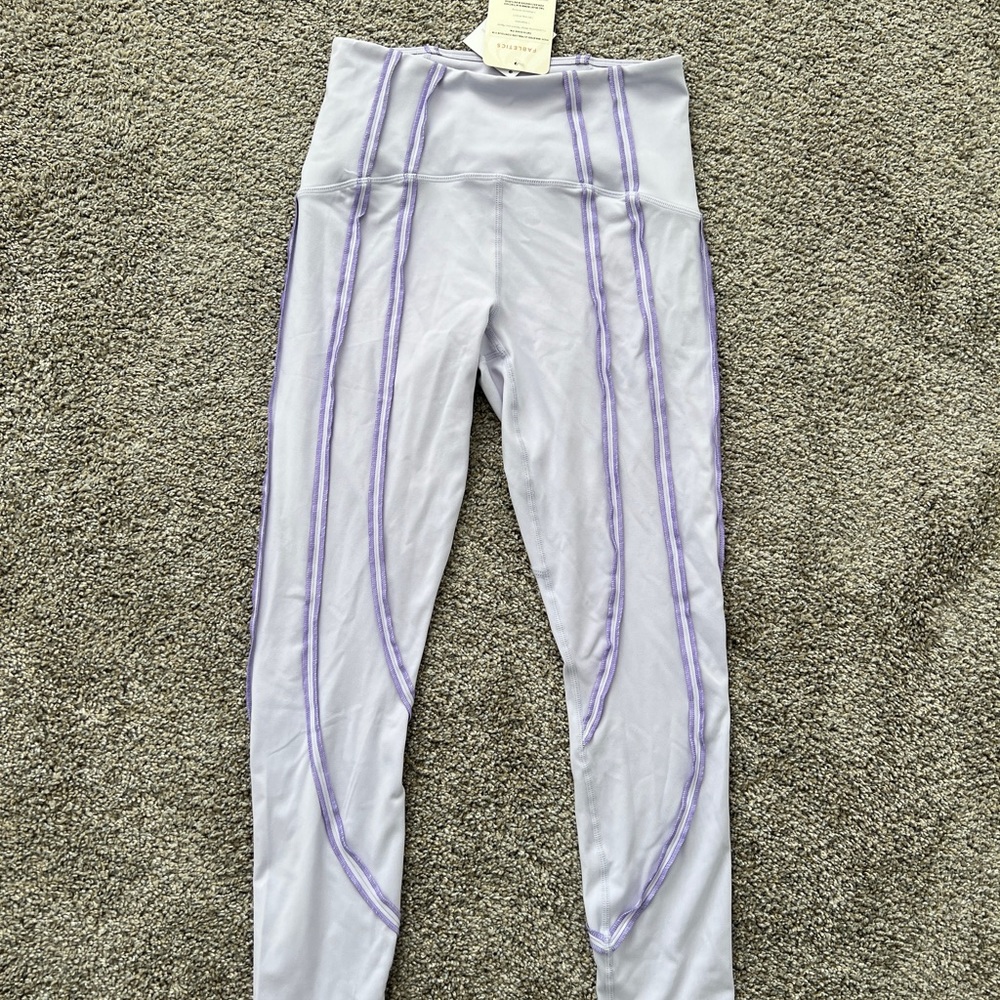 Fabletics High Waisted UltraLuxe Contour Leggings (NWT)